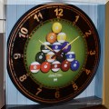 D17. Billiards clock. 